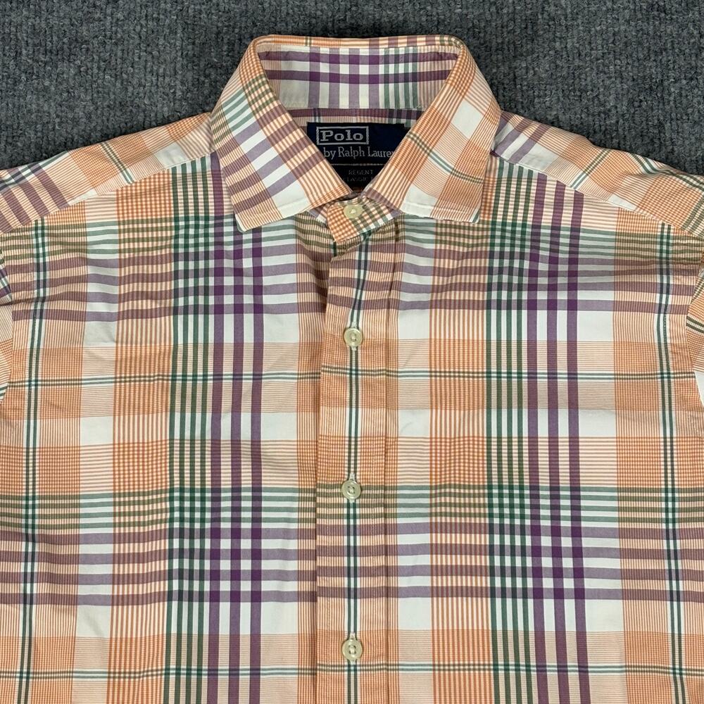 Polo Ralph Lauren Regent Classic Fit Button Up Long Sleeve Shirt Small 14 1/2